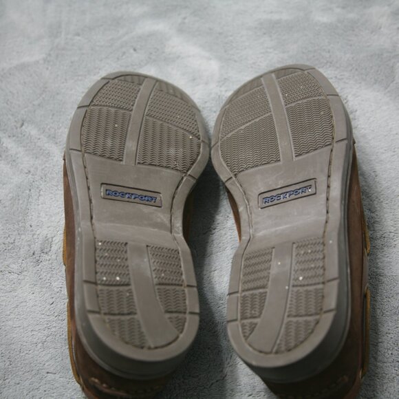 Rockport Men's Boat Shoes, Size 8.5, Brown - Picture 3 of 4